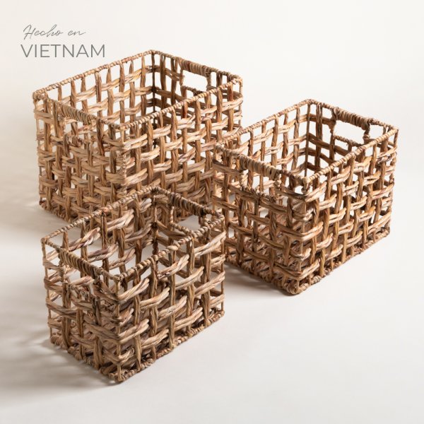 Canasto Rectangular May 27X34 cm