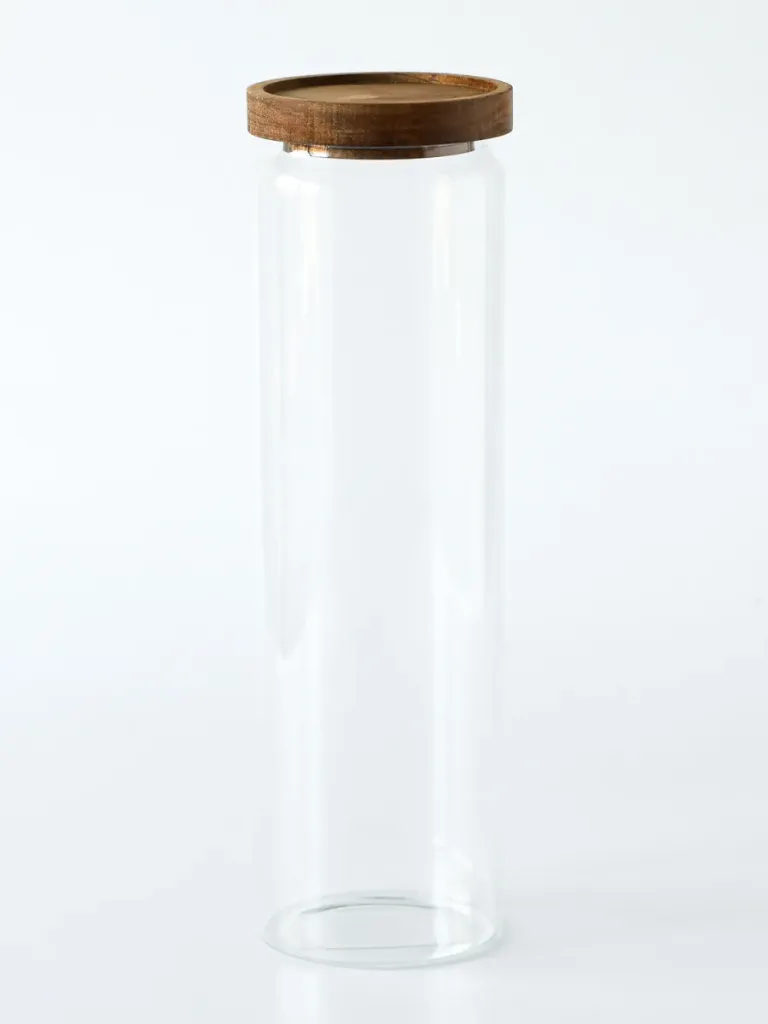 [1576] Frasco Clásico Acacia con Tapa 1600 ml