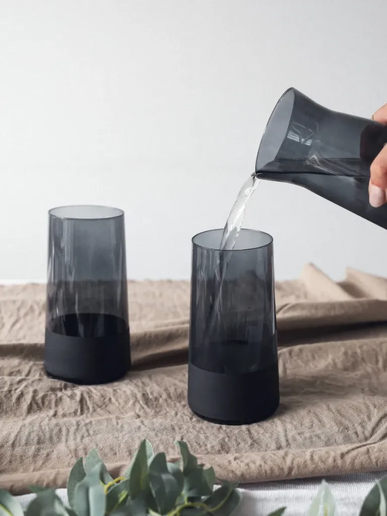 [15721] Set x6 Vaso Effect Negro 540 ml