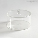 Acrílico Organizador Cosméticos 14Diamx7Cm