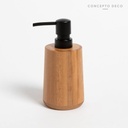 Dispenser Madera De Mango Redondo 15X7Cm