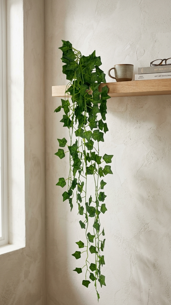 Caida Hojas Chicas Hiedra Verde (50Cm)