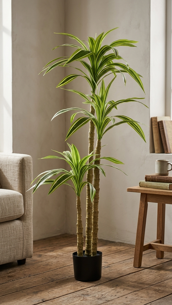 Planta Dracena X 3 C/Mac 1.40Cm