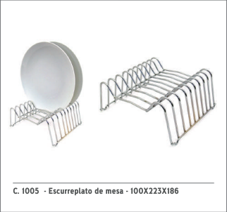 [128027] Escurridor De Mesa 10 X 23 X 18 Cm
