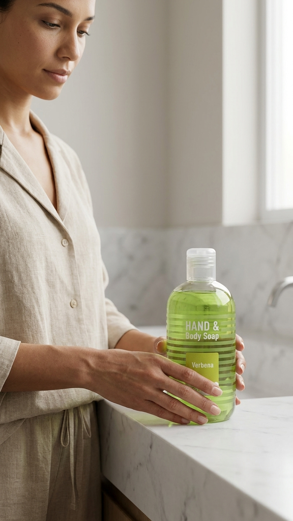 [13017] Repuesto Jabon Liquido 350Cc Essentials Verbena Nativa by Alparamis