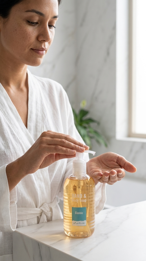 [13094] Jabon Liquido 350Cc Essentials Classic Nativa by Alparamis