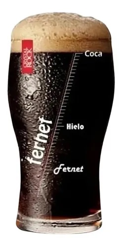 VASO FERNETOMETRO 540 ML PINTA