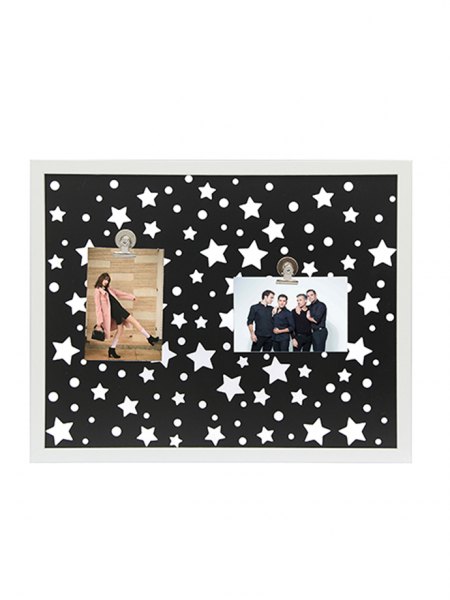 Pizarra De Metal Con Broches 50X40
