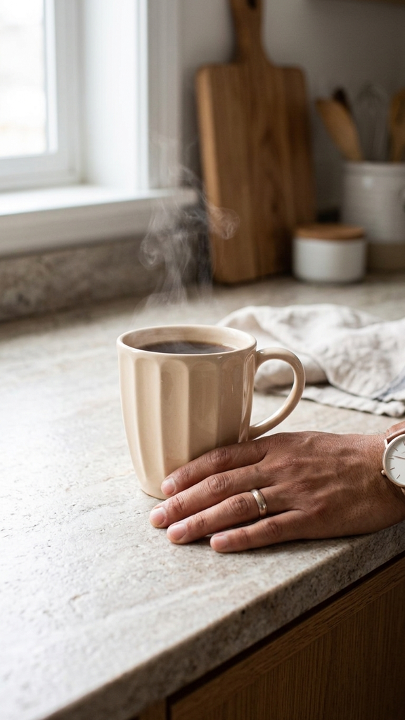 [192307] Jarro Mug Vainilla 330 Cc Manteca Ceramica