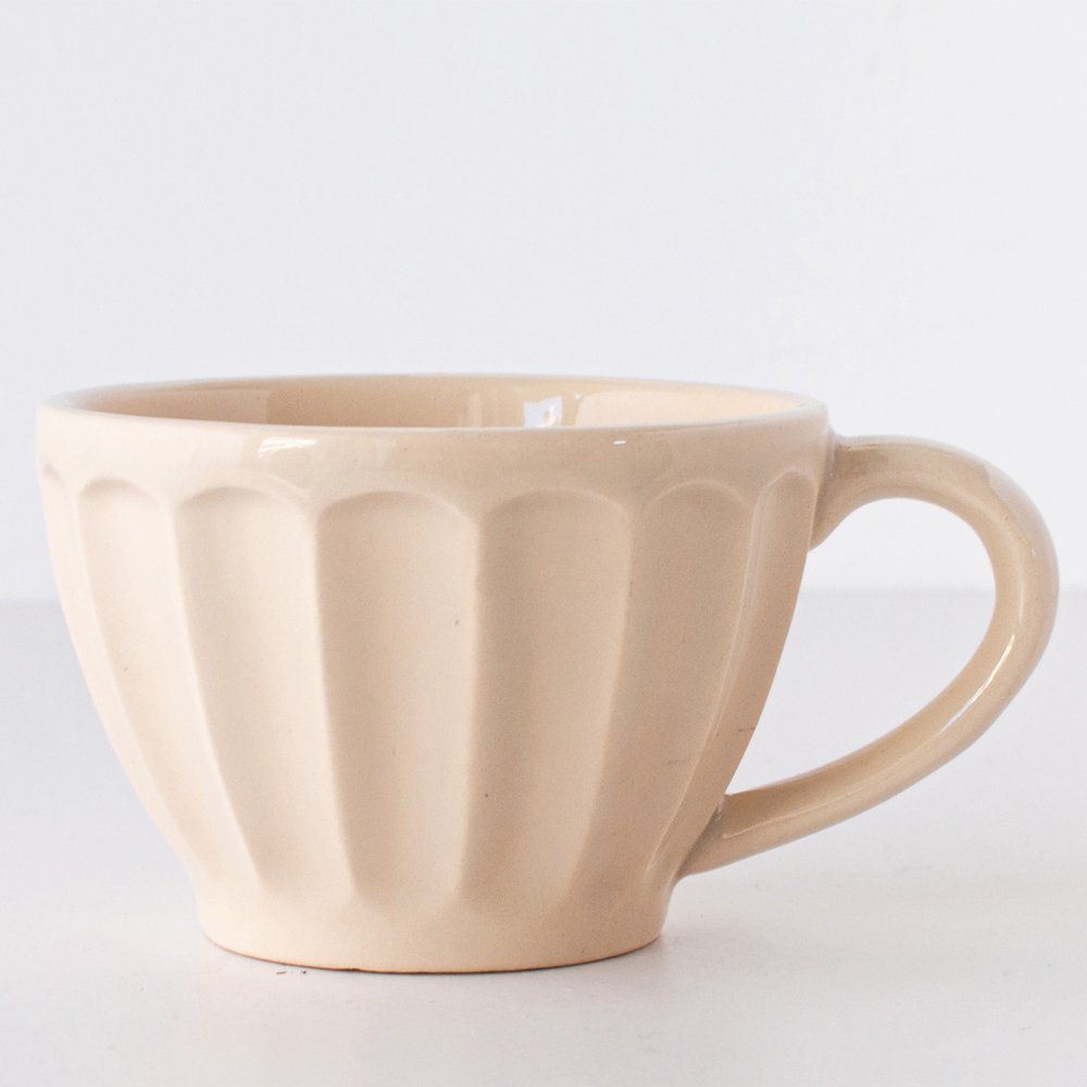 Taza Vainilla Manteca Ceramica 300Cc
