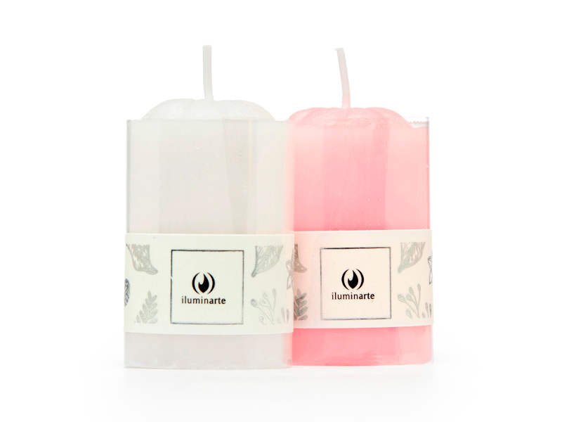 Veloncito Neutro 5.5 X 3.5 Cm Blanco Iluminarte