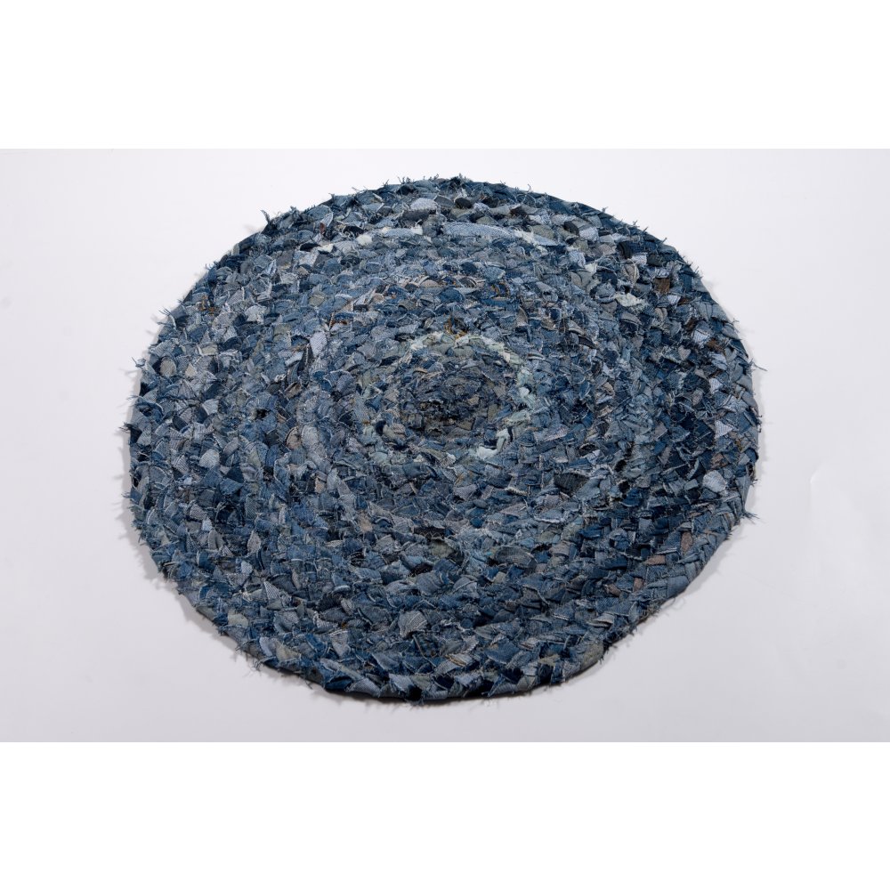 [380530] Alfombra Redonda Jeans 120 Cm