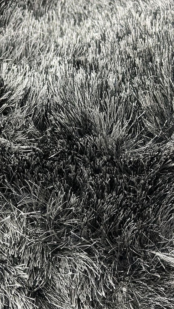 [380915] Funda De Almohadon 40 X 40 Pelo Largo Gris