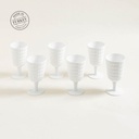 Copa De Acrilico Taksim White 450Ml