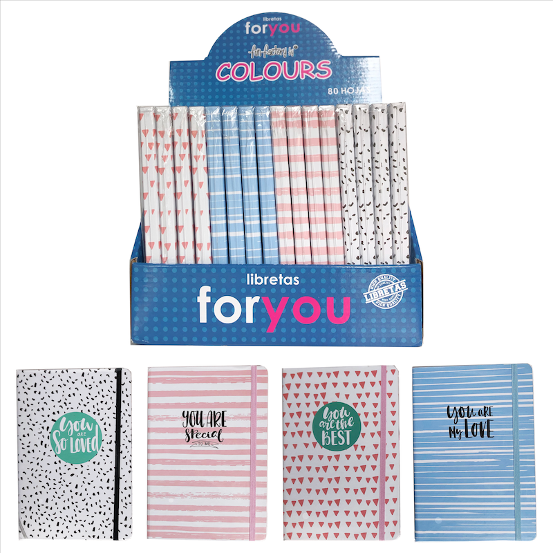 [412148] Libreta A6 Puntos Y Rayas