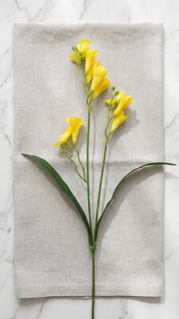 Fressia Spray X 65 Cm Yellow