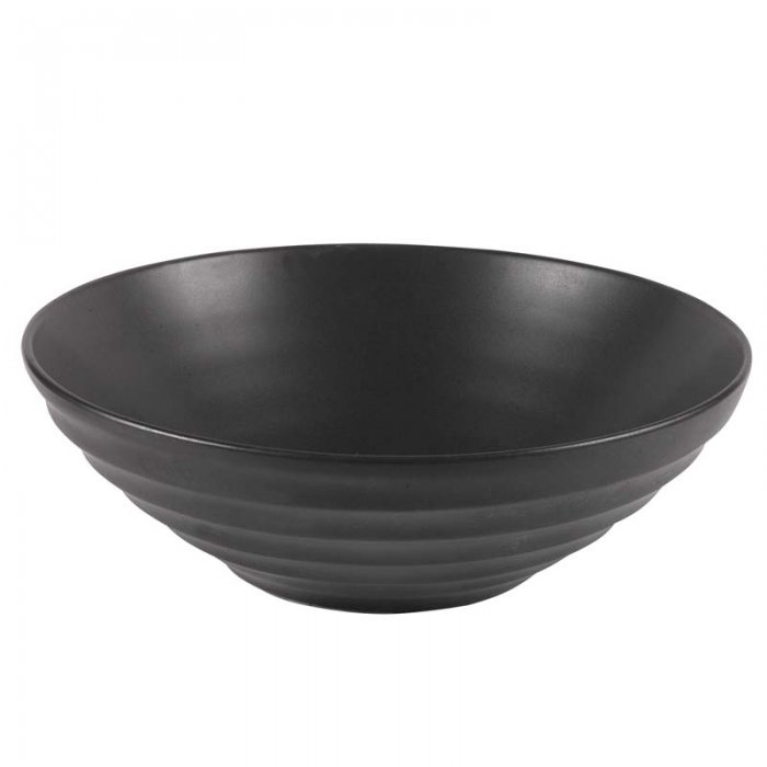 [414323] Bowl Grande Negro 29 X 9 Cm