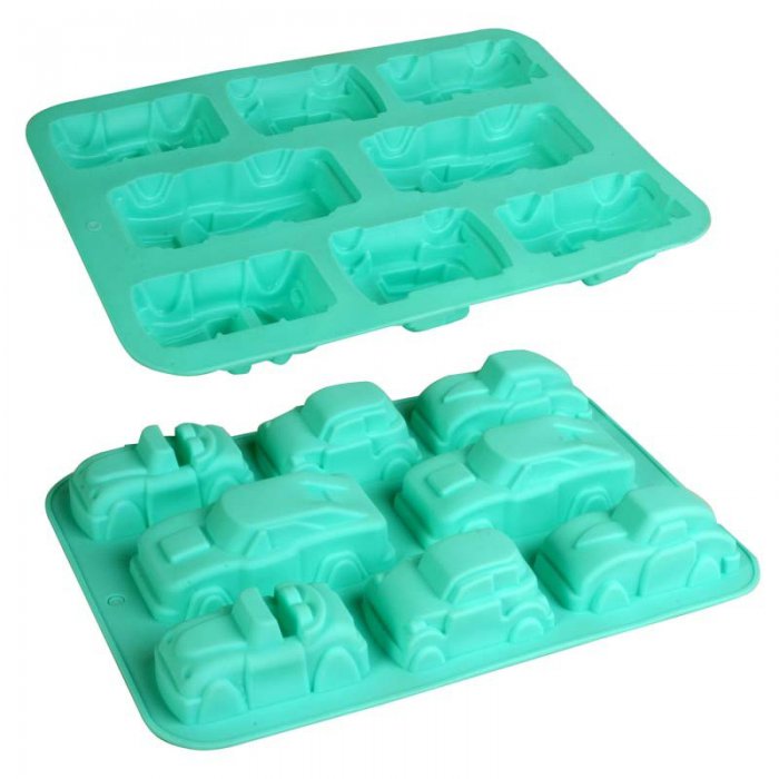 Molde Autos Silicona