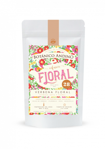 TE EN HEBRAS 28/ VERBENA FLORAL  BOTANICA ANDINO