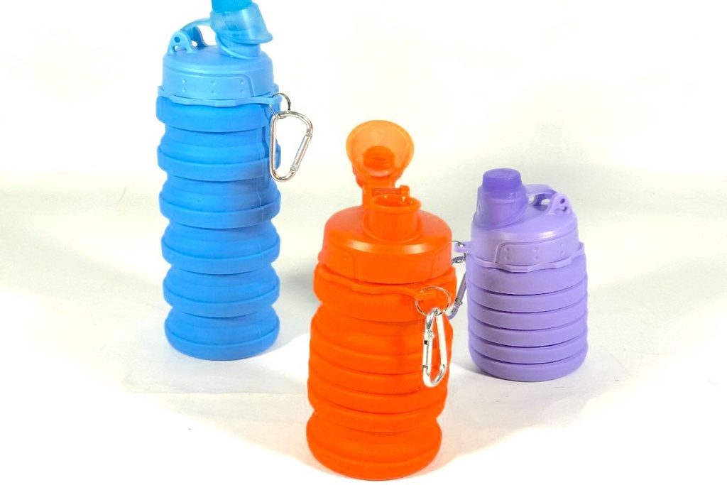 Botella Termica Extensible Pico Chico Silicona 250/500 Ml