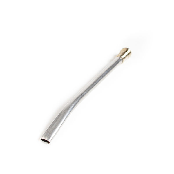 [31516] Bombilla Aluminio Lisa Con Resorte