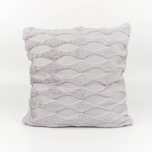 FUNDA DE ALMOHADON 43 X 43 GRIS