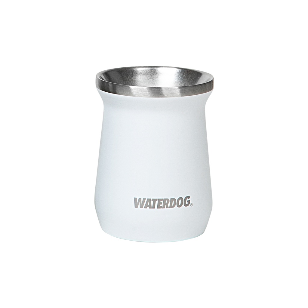 [401118] Mate Zoilo 240 Cc Waterdog Blanco Acero Inox