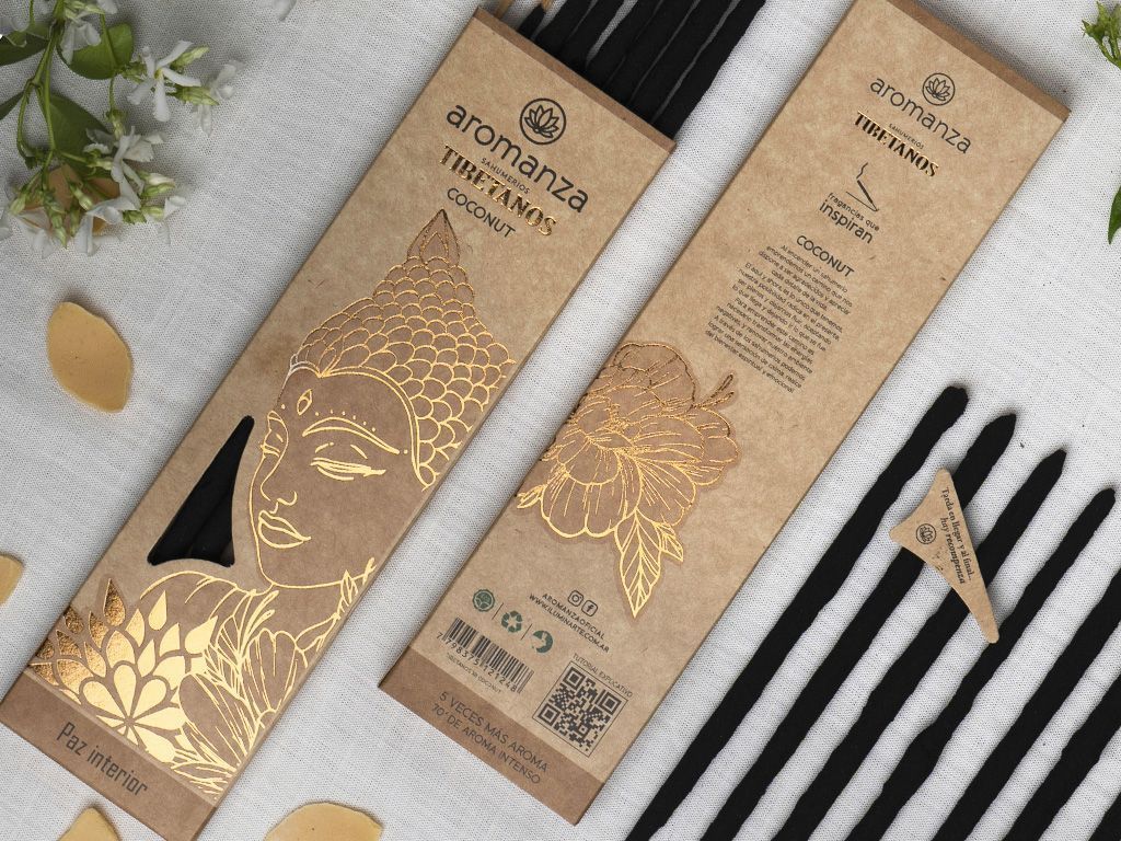 [193755] Sahumerio Tibetano Aromanza X 8 Delicioso Benjui