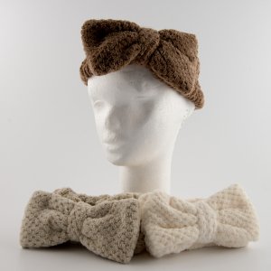 Vincha Para Maquillaje Trama Blanca