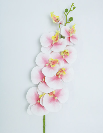 ORCHID SPRAY X 9 100 CM. PINK