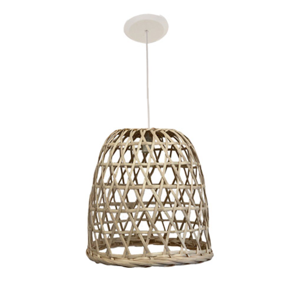 Colgante De Mimbre Jaula Natural 40X40