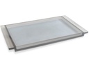 Bandeja Humo Cristal Rectan 28X16X2