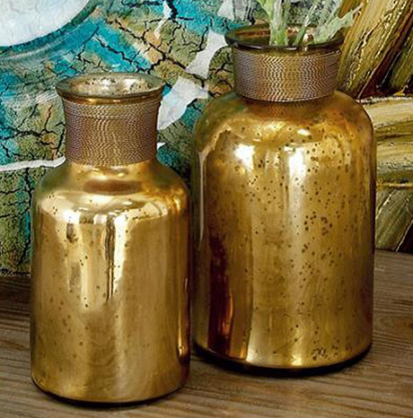 [136016] Floreros Vidrio S/3 13Cm, 16Cm, 18Cm