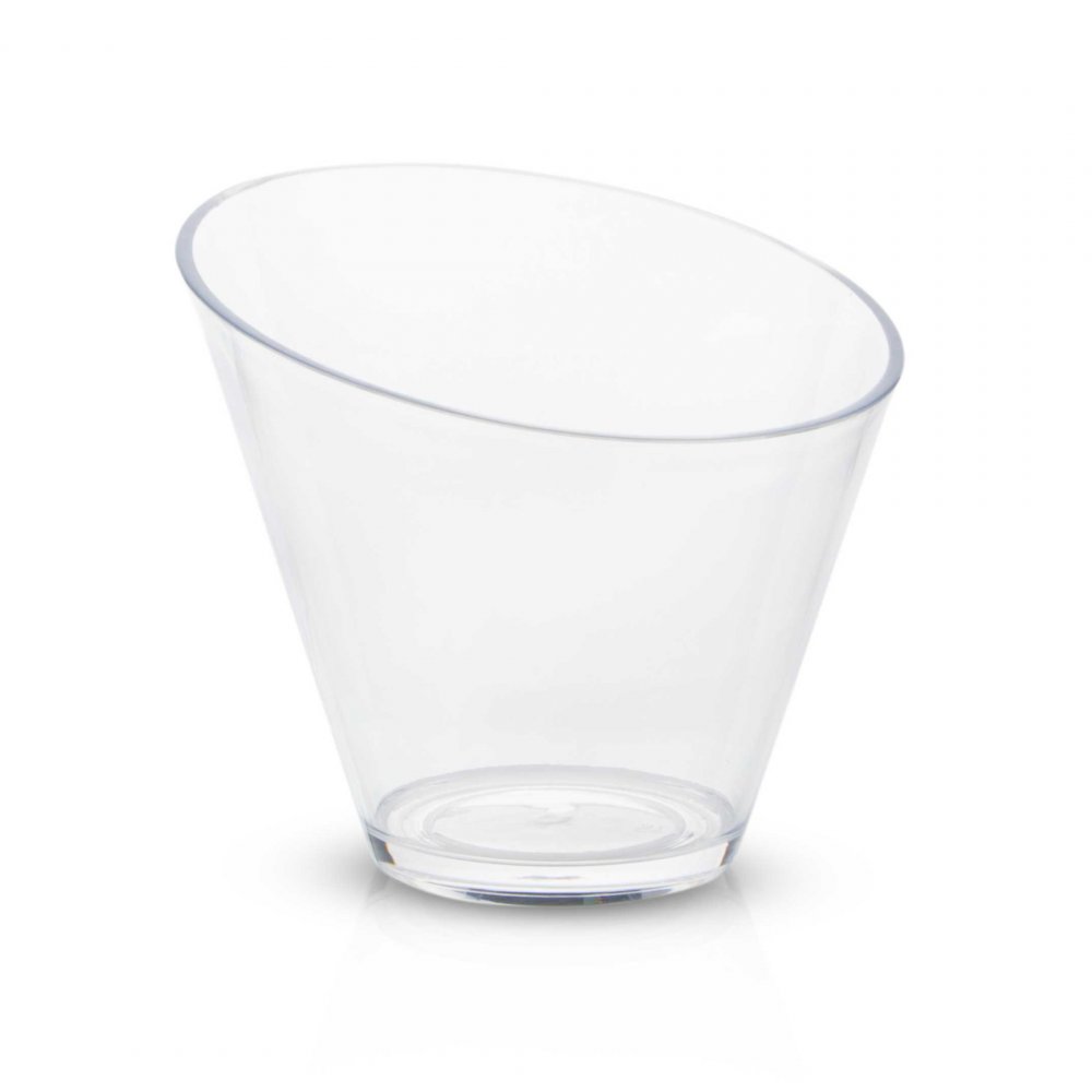 [2561267] Bowl Acrílico Cónico Borde Desigual 20X19Cm