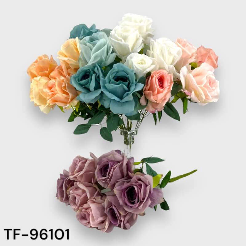 [180740] Ramo X 7 Rosas Grandes 45 Cm