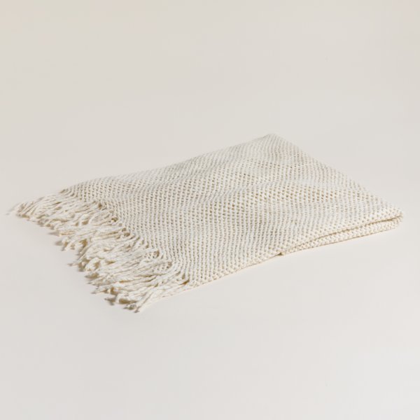 Manta Crema Camille 130X200 Cm