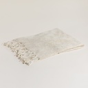 Manta Crema Camille 130X200 Cm