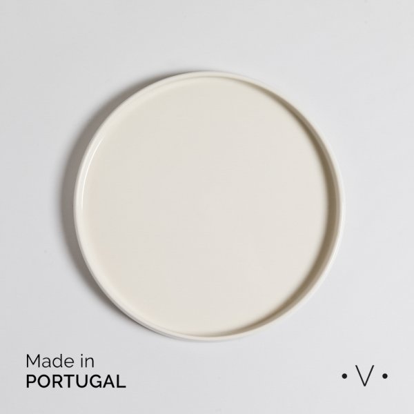 Plato Playo Set X 6 Lagoa Cream 26 Cm Vassa Home