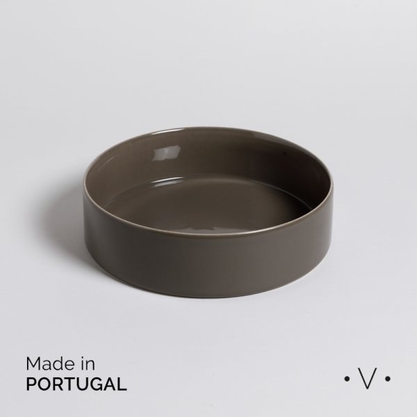 Ensaladera Lagoa Taupe 26 Cm Vassa Home