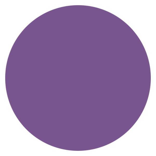 Individual Pvc Redondo 40 Cm Violeta