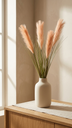 Reed Grass Spray 78Cm Brown
