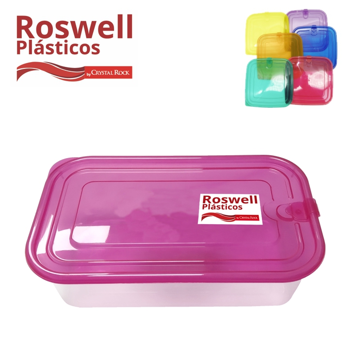 CONTENEDOR RECTANGULAR 950 ML ROSWELL