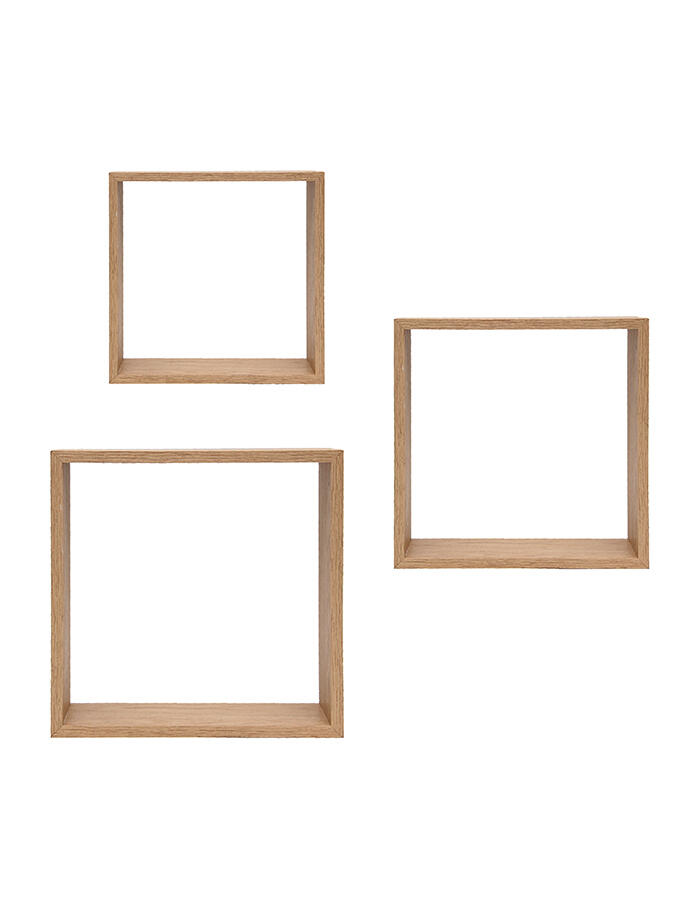 [141796] Cubo Flotantes Set X3 30 X 30 X 11.7 / 27 X 27 X 11.7 / 24 X 24 X 11.7 Cm