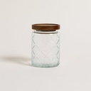 Frasco Redondo Salamanca Tapa Acacia 700 Ml