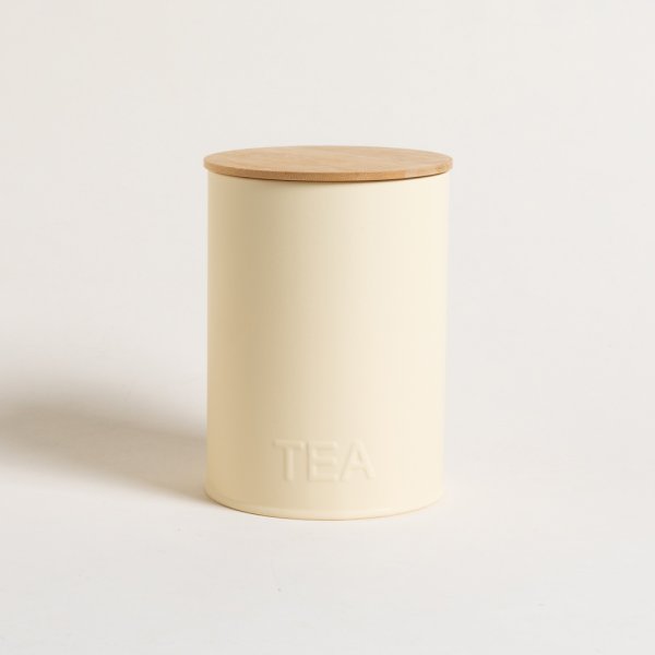 [411009] Lata Redonda Tapa Bamboo Cream Tea 11X15 Cm