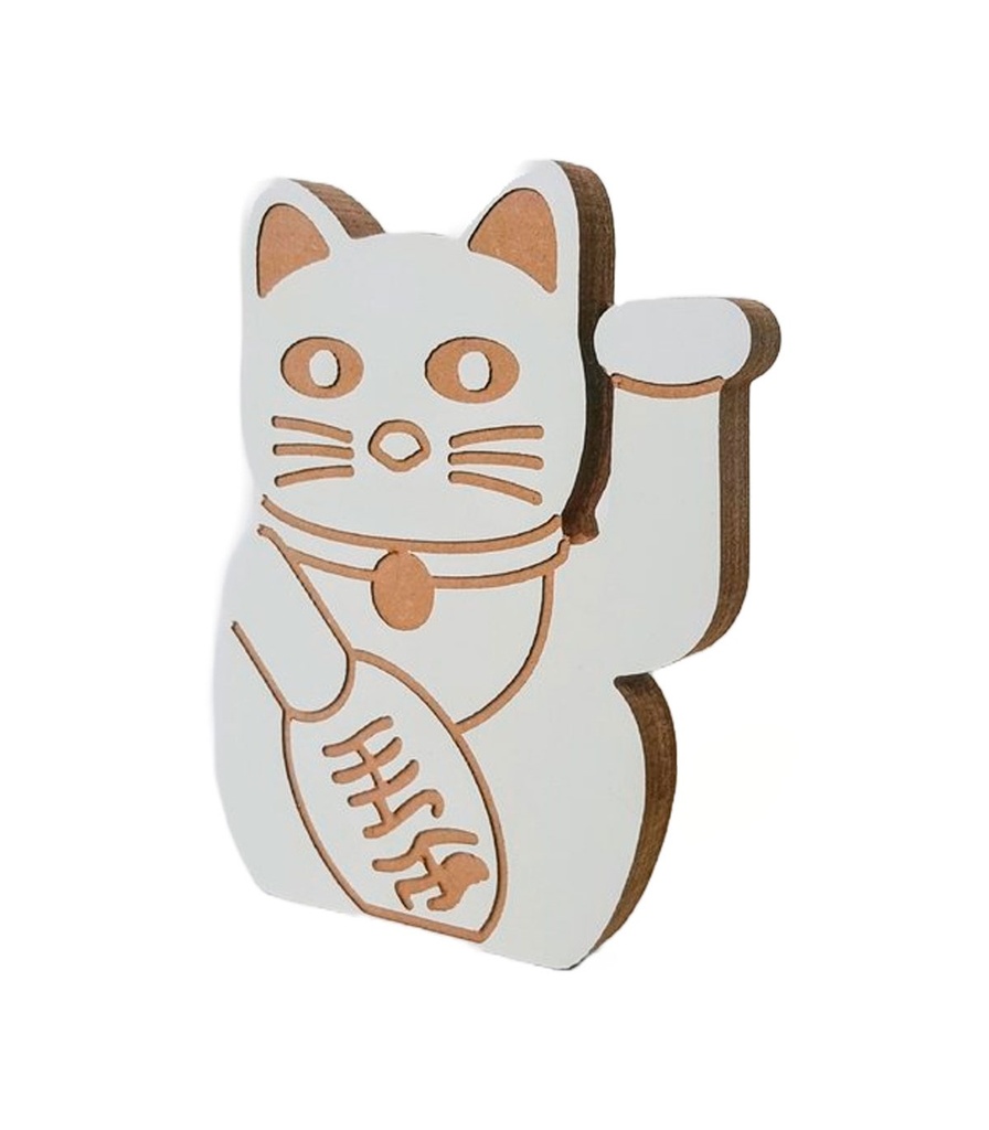 GATO LUCKY 17 X 20 CM ESTILO DOMINGO