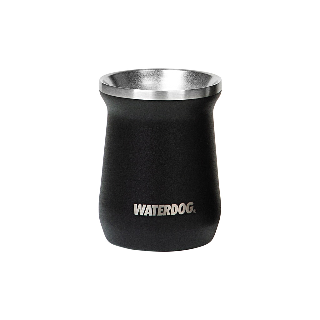 [401003] Mate Zoilo 240 Cc Negro Acero Inox Waterdog