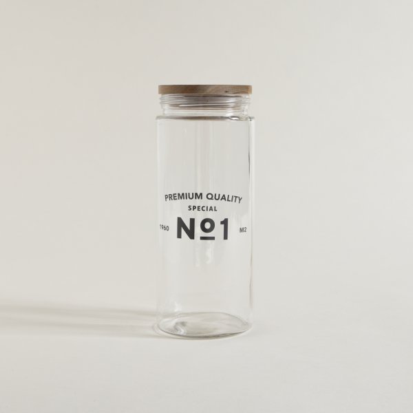 Frasco Redondo Vidrio Y Acacia Special 2200 Ml