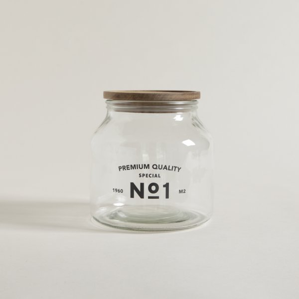 Frasco Redondo Vidrio Y Acacia Special 2000 Ml