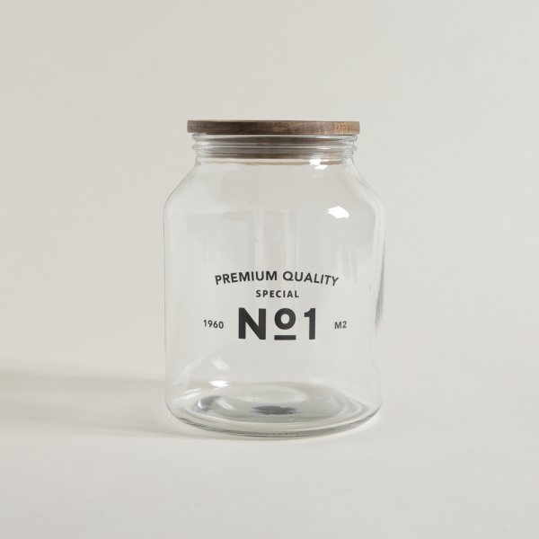 Frasco Redondo Vidrio Y Acacia Special 3000 Ml